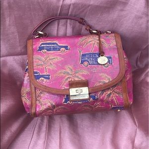 Rare vintage Brahmin pink CopaCabana handbag